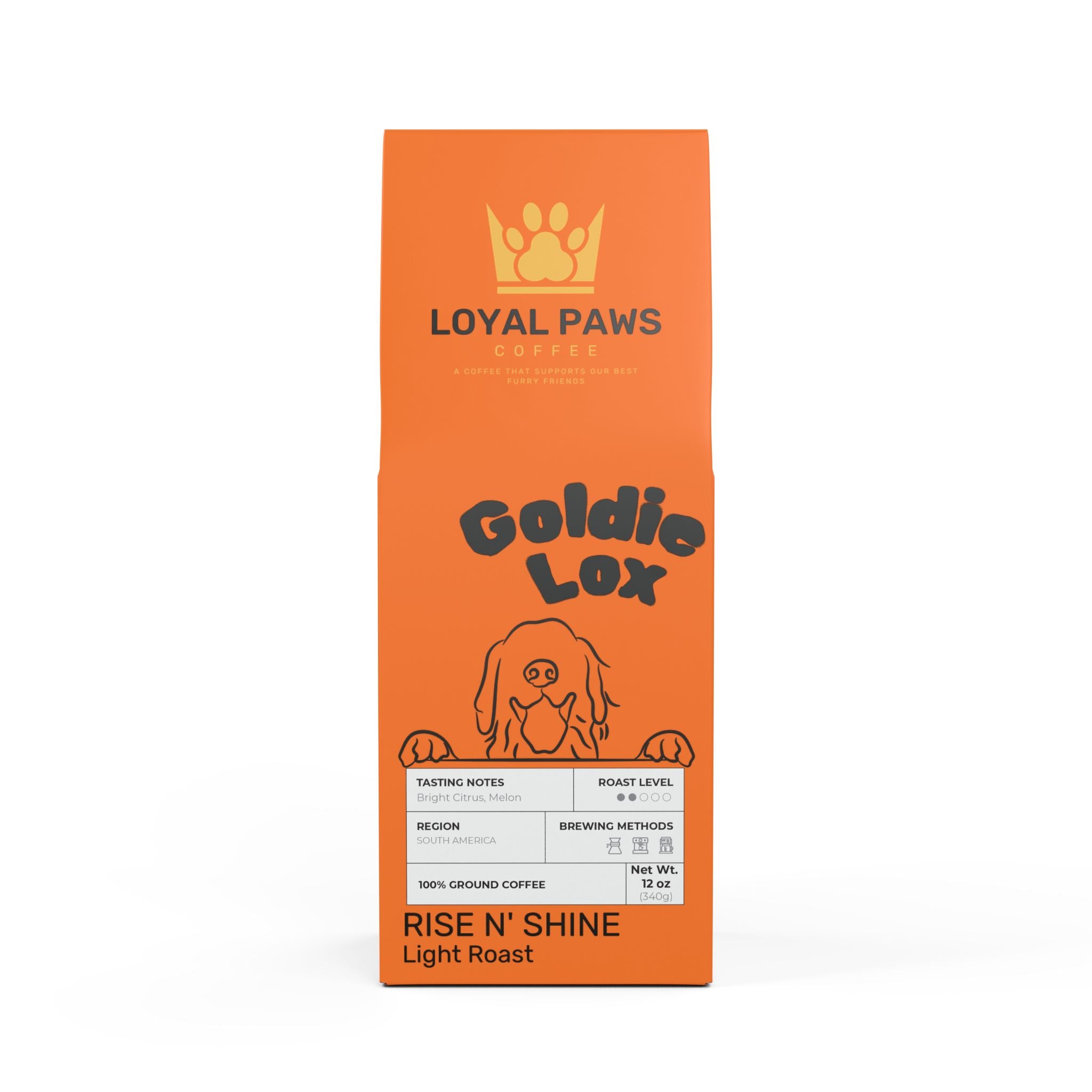 Goldie Lox Colombia Single Origin Coffee (Light-Medium Roast)